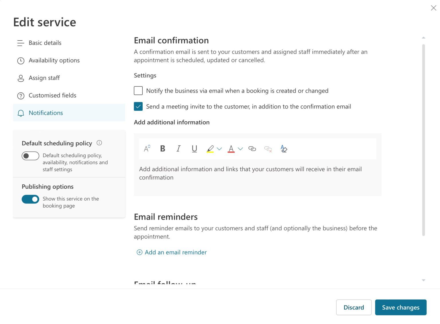How to configure Microsoft Bookings as a Desk or Room Booking System