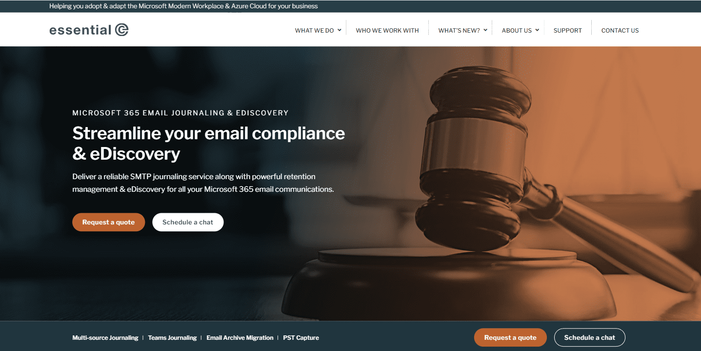 Email Journaling & eDiscovery Essential