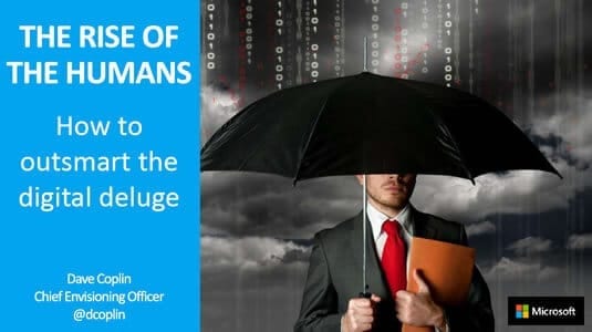 The Rise of the Humans slides